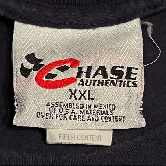 VTG Chase Authentics Rusty Wallace Driven 2 Victory Graphic Tee Shirt / Size XXL - Picture 5 of 5